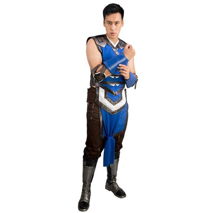 xcoser-de,XCOSER Mortal Kombat 11 Sub-Zero Costume,Costumes