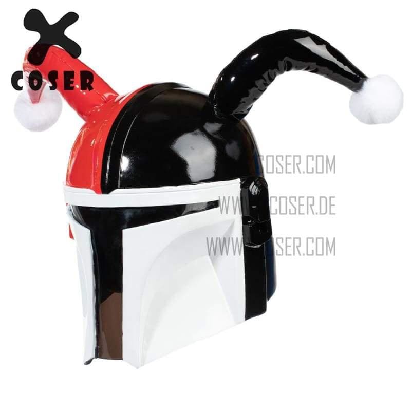Xcoser Star Wars Mandalorian X Harley Quinn Original Design Cosplay Helmet Mix Color - 3