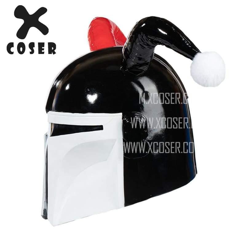 Xcoser Star Wars Mandalorian X Harley Quinn Original Design Cosplay Helmet Mix Color - 4